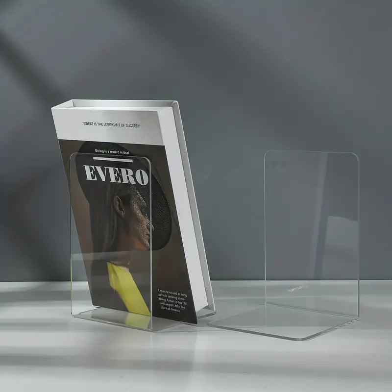 Soporte de escritorio para libros en acrílico
