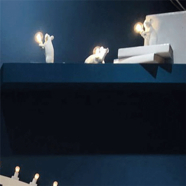 Mini Nordic Mouse Lamp with Industrial Design